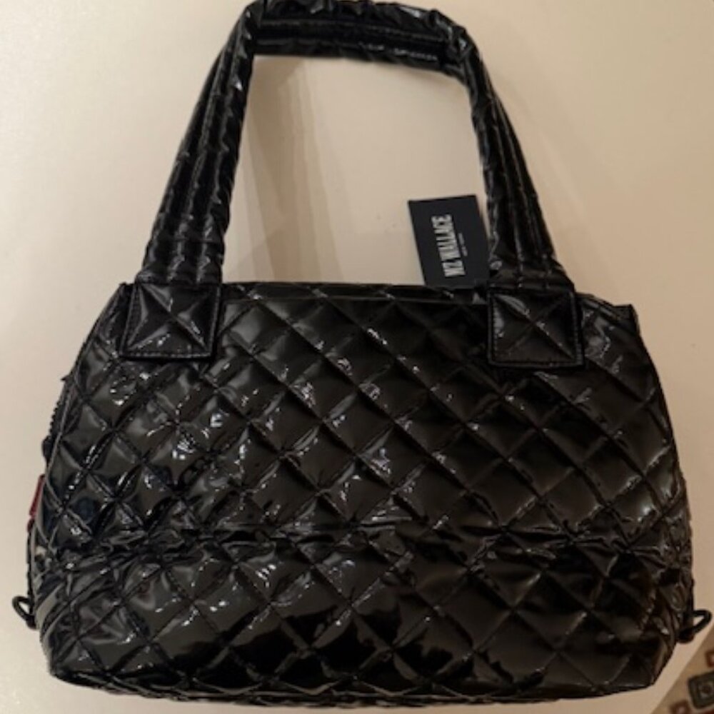 MZ Wallace shiny black bag new with tags - Picture 6 of 9